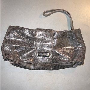 Victoria’s Secret silver wristlet